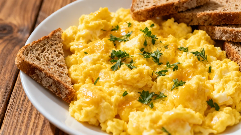 The Secret to Perfect Scrambled Eggs for a High Protein Breakfast Start